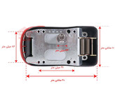 قفل برقی کله گاوی یوتاب مدل 1093
